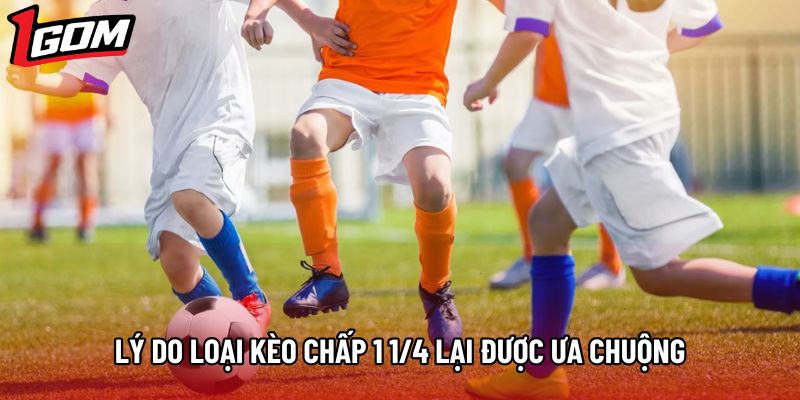 Lý do loại kèo chấp 1 1/4 lại được ưa chuộng