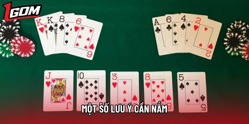 Một số lưu ý cần nắm